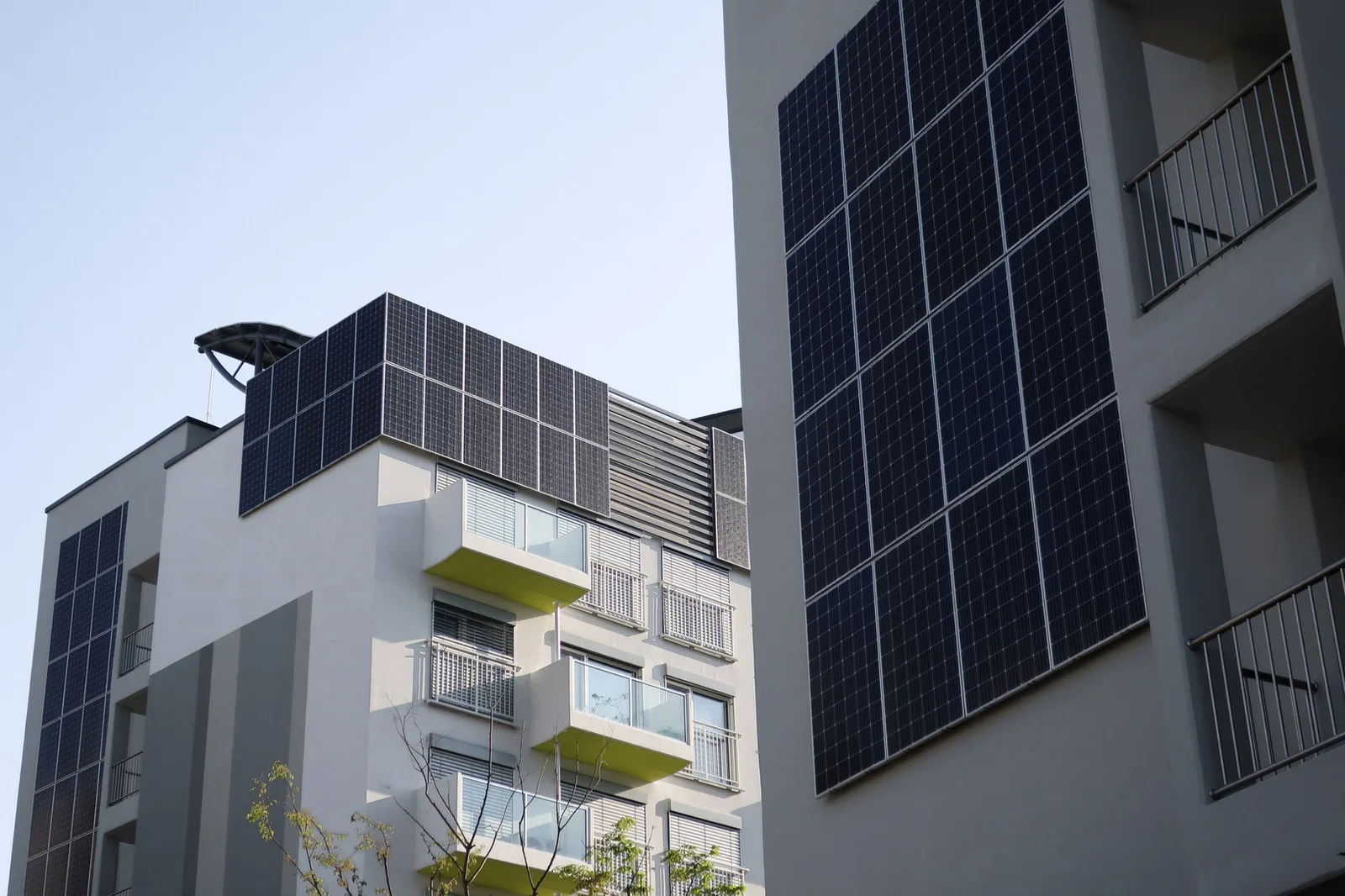 Edificios de calefacción solar