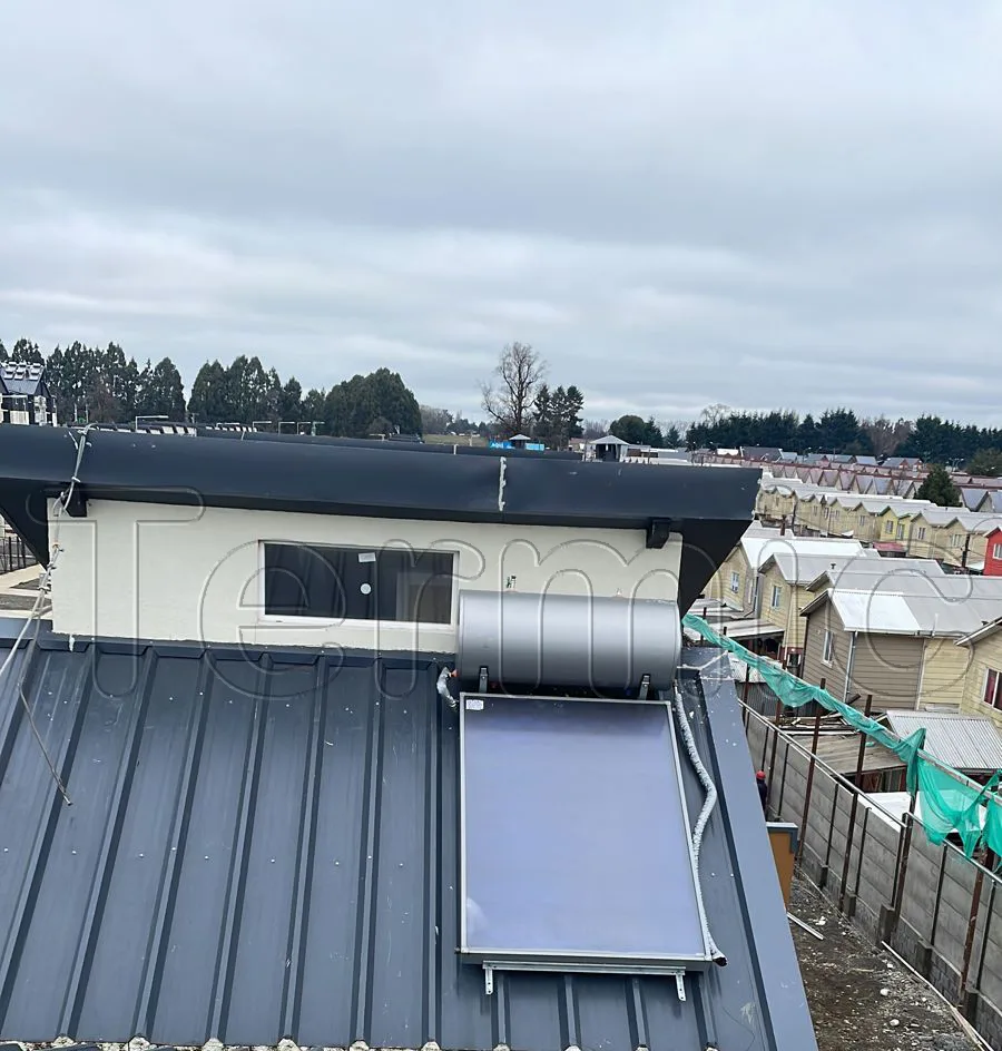 Proyecto Zanjones Osorno, instalación Termic 9