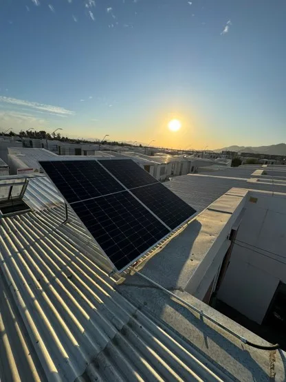 Rupumahuida Fotovoltaico, comuna de San Bernardo. Termic Ltda