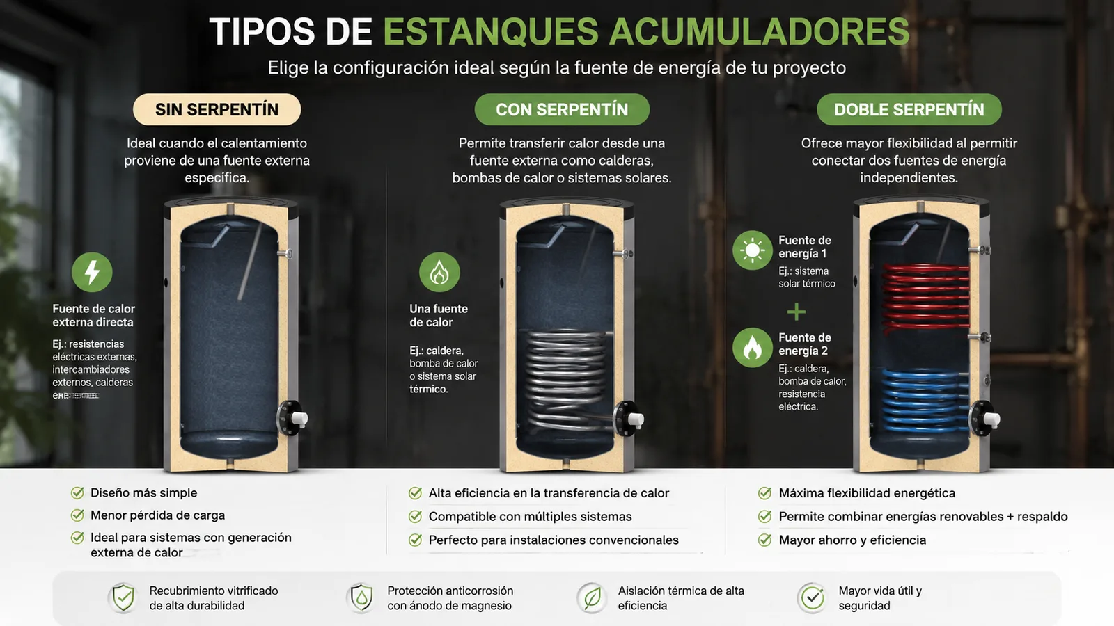 ¿Qué tamaño de estanque acumulador necesita un hotel, edificio o industria? – imagen 2